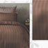 Linear Stripe 300 TC Cotton King Size Bed Sheet Set with Pillow Covers by Florida